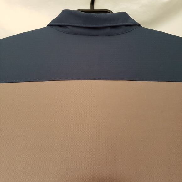 Columbia Titanium Omni UPF 15 Mens Zip Pocket Polo Top Size XL Colorblock - Picture 5 of 13